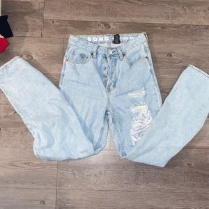 Blue Boyfriend jeans